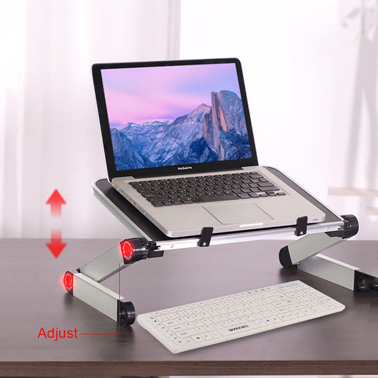 Foldable Ergonomic Laptop Stand – Adjustable Desk Stand for Laptop & Tablet