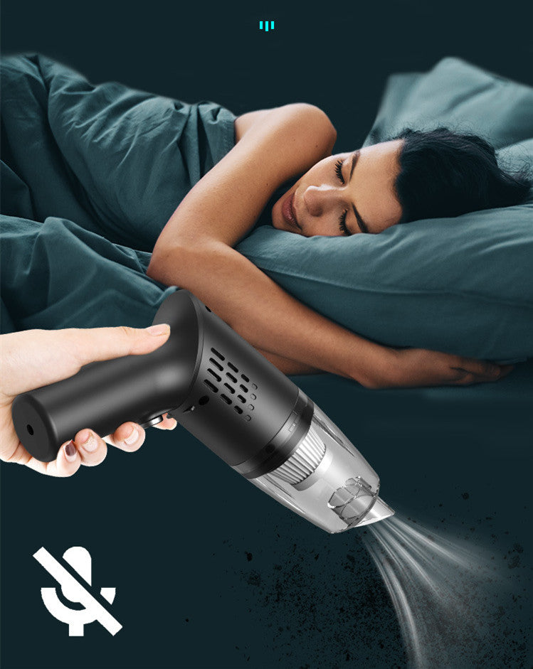 Handheld Wireless Car Vacuum Cleaner – High Suction Portable Mini Vacuum