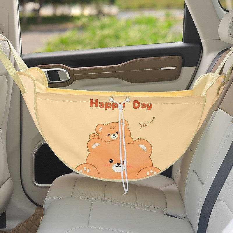 Car Mounted Multifunctional Rear Seat Back Storage Bag