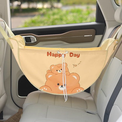 Car Mounted Multifunctional Rear Seat Back Storage Bag