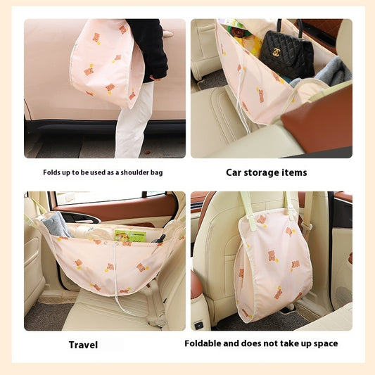 Car Mounted Multifunctional Rear Seat Back Storage Bag